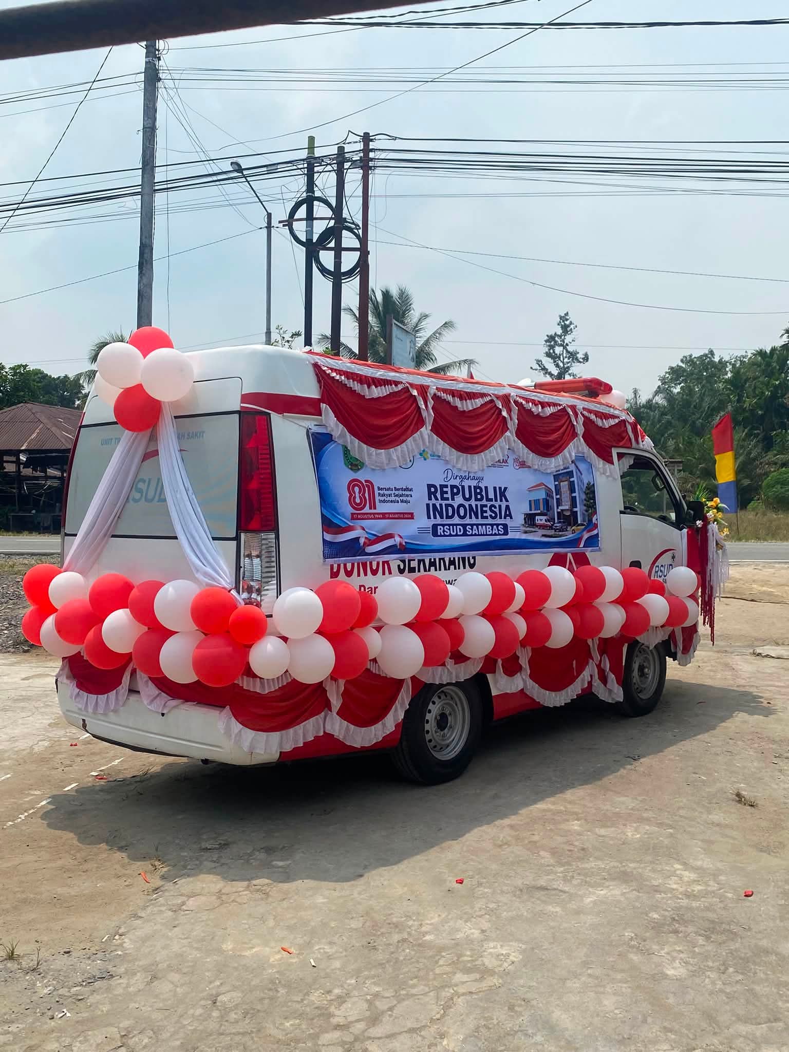 RSUD Sambas Raih Juara 2 Mobil Hias dalam Karnaval HUT RI ke-81 Tahun 2026